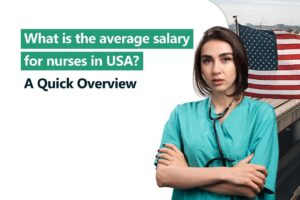 What is the average salary for nurses in USA?