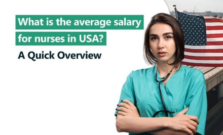 What is the average salary for nurses in USA?