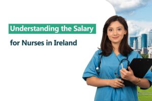 What is the average salary for nurses in Ireland ?
