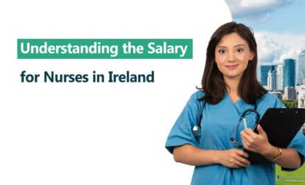 What is the average salary for nurses in Ireland ?